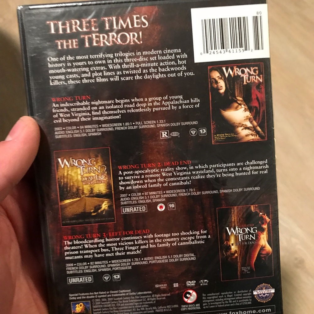 Wrong Turn DVD Collection - Picture 2 of 2
